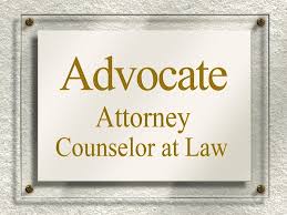 advocate at law